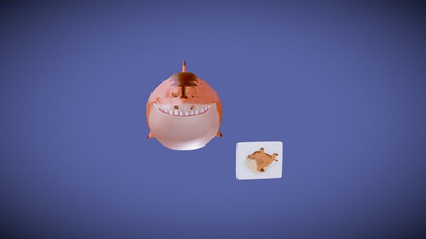 scruffyshenanigans 3d 2d konsept bana - model garry köpekbalığısamueldonzelligri garrysamueldonzelligri 561c5bc yapılan sanatçı onun skeçler aşk pixar şeyler düşündürüyor 2020 zbrush bitti 3d print model - Mito3D