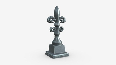 esculpido lírio - comprar royalty free 3d modelo hq3dmod aivisastics c637a93 3d print model - Mito3D