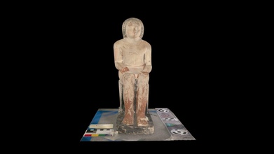 seduto statua nishepsesnisut bilancia Scarica gratuito 3d modello pmanuelian d240e8e 3d print model - Mito3D