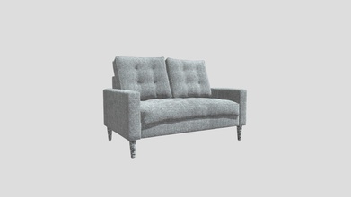 seater white sofa free - download 3d model dopaminecat ace95af 3d print model - Mito3D