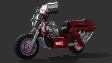 halb futuristisch Motorrad download frei 3d Modell lukas guhse guhselukas 15819e8 3d print model - Mito3D