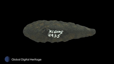 serrated end blade xcb-105-2935 - download free 3d model global digital heritage globaldigitalheritage 1bb628a xcb-105-2989 xcb-105 adamagan aleut place walrus hunters head morzhovoi bay western alaska peninsula massive village multiple occupations occupied 400 bce-100 ce largest arctic estimated 1000 people also has limited dated 2200-1700 bce 1000-600 900-1100 artifacts presented result research conducted under grants nsf 9630072 9814086 9996372 9996415 1139266 1321411 h maschner principal investigator these were scanned either faro edge arm minolta vivid 9i processed geomagic polyworks 2-8 photos used texture wrap original digitizing work done ivl id st univ subsequent processing publication completed 3d print model - Mito3D