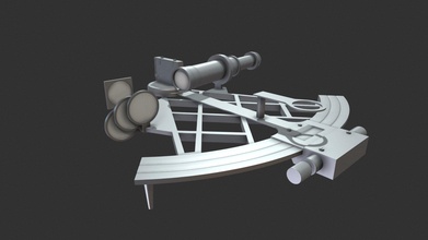 sextant - 3d model giizhig 20238c6 3d print model - Mito3D