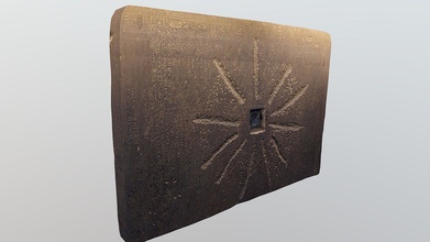 shabaka calcolo antico Egitto geroglifici stele acquistare royalty gratuito 3d modello jonbimbo 8fe4956 3d print model - Mito3D