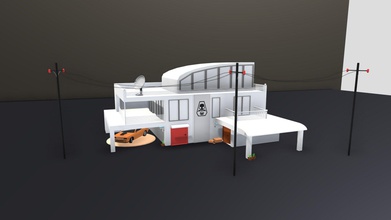 shadow building - download free 3d model ghost thenoooob12 a3e1c04 3d print model - Mito3D