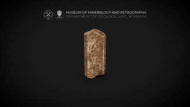 forma prismatico ortoclasio cristallo 3d modello Museo mineralogia petrografia uaic mineralogypetrographymuseum 226490f 3d print model - Mito3D