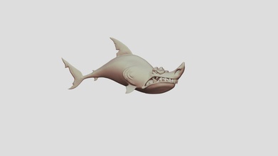 shark - 3d model jerrysbu 2eda8b3 3d print model - Mito3D