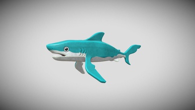 tubarão - download grátis de modelo 3d wasabee tinysnails f7434b5 a atribuição uma pasta 1 3d print model - Mito3D