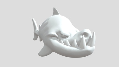 shark sculpture - download free 3d model smashhack512 5f98726 its 3d print model - Mito3D