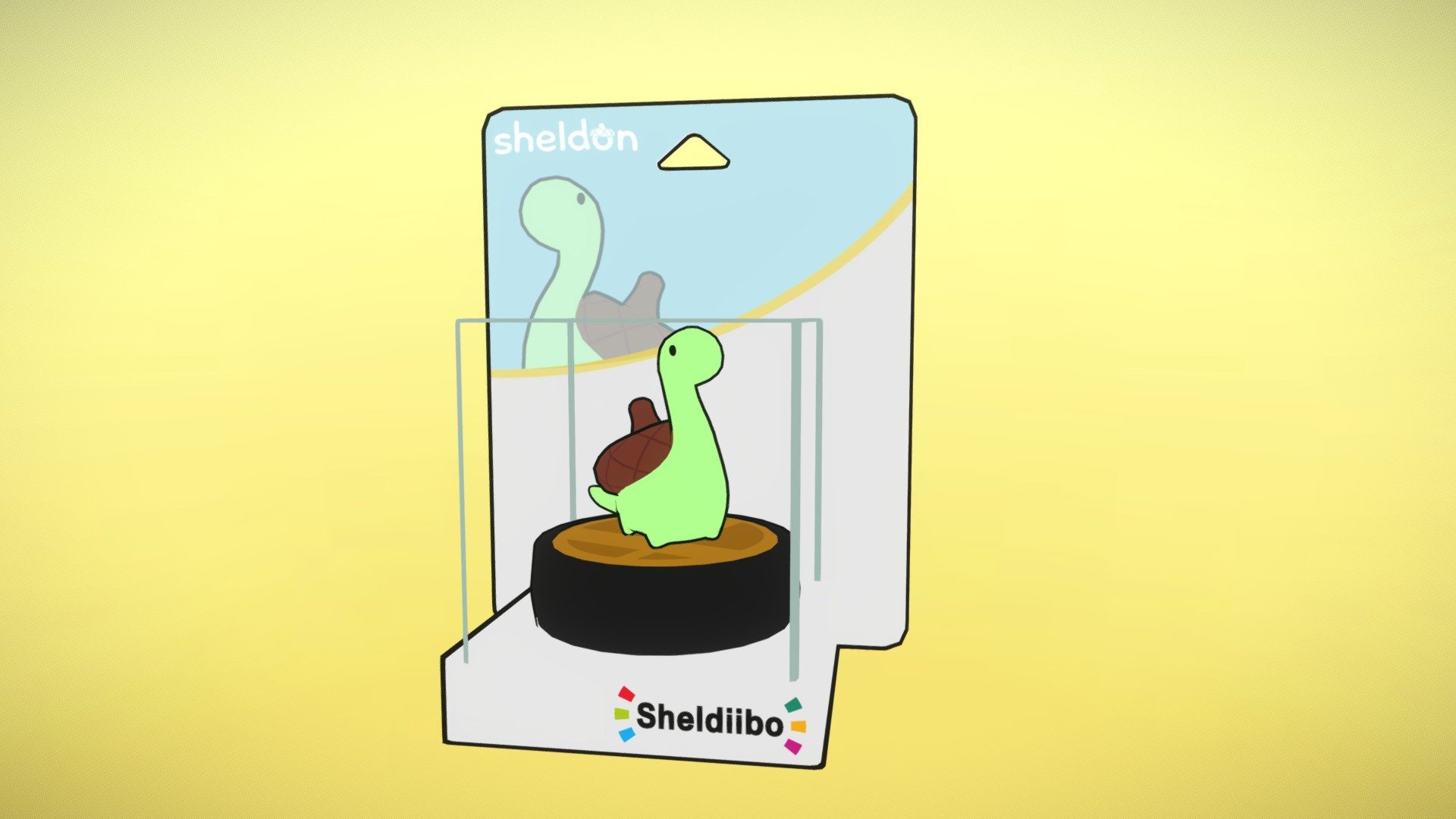 sheldiibo - modelo 3d wolvenarts eb5b643 estado luchando poco últimamente, pero se había divertido mucho chico quería ir plana texturas de lo posible basado panaran&lsquo s adorable sheldon pequeño dinosaurio https sheldonthetinydinosaurcom post 144624111312 sheldiibo-comentarios-llamar-es-adorable-pequeños-y hecho licuadora sustancia pintor 3D print model - Mito3D