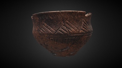 shepherd's dishes yal-2k1b9s2 - download free 3d model archaeological museum archmsfbsu 32768cf 3d print model - Mito3D