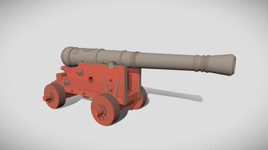 ship cannon - xyz hw download free 3d model winion 3289a66 3d print model - Mito3D