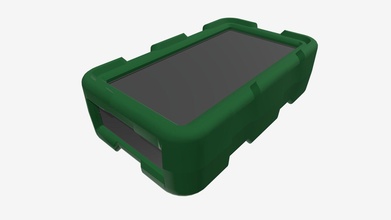 darbeye dayanıklı elde taşınır durum kılıf lct karanlık gri yeşil 3d model takachitec5 7e90407 3d print model - Mito3D