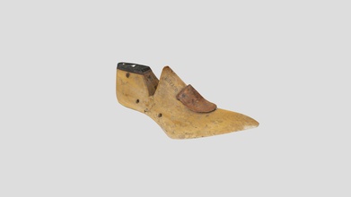 shoe last 6-14-20 - download free 3d model lamont-media 2d9a44f wooden 3d print model - Mito3D