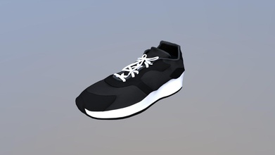 ayakkabı pratik retopology - 3d model havir 8cce68a basit yaptım 3d print model - Mito3D