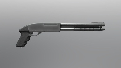 2966826 3d model ramiromb tüfek w-870 3D max modelleme -doku madde ressam 870 pompalı w-high poly https wwwartstationcom 3d print model - Mito3D