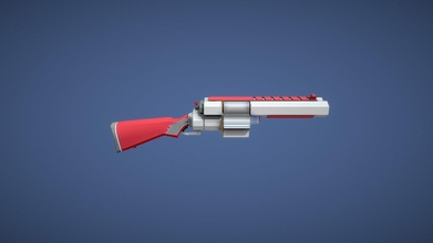 shotgun x3 poly - download free 3d model kawuru d6533c4 3d print model - Mito3D