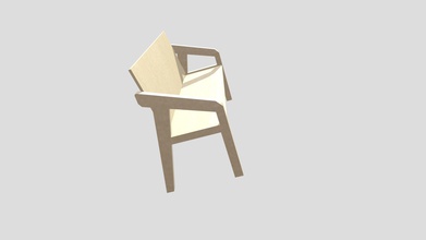 silla de comer jugar utoo - modelo 3d abbyramirez1811 8d19b0f esta hecha para el juego fenolico tripey y cortada cnc 3d print model - Mito3D