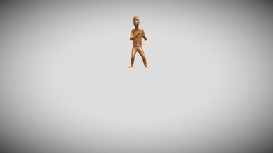 silly dancing 1 - download free 3d model donnaskuhn e00cf11 3d print model - Mito3D