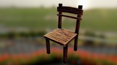 sencillo silla 3d modelo kwad rata cb18cfe 3d print model - Mito3D