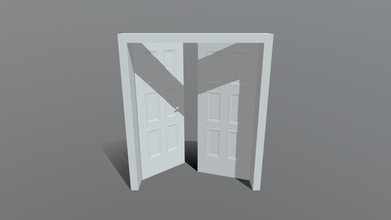 basit çift kapı indir Bedava 3 boyutlu model indo editör7 2837dcc 3d print model - Mito3D