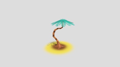 sencillo fantasía palma árbol descargar gratis 3d modelo debbyuclan f453848 3d print model - Mito3D