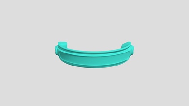 simple headphone - download free 3d model israfitul 7961e38 3d print model - Mito3D