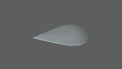 simple kite shield - download free 3d model chaytonwm e2983a2 3d print model - Mito3D