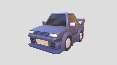 simple stylized car - download free 3d model glimmerkepu 3433105 3d print model - Mito3D