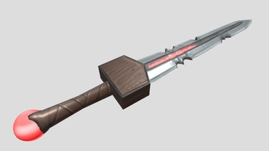 simple sword 3d - download free model dgonlinebr4 fd099e0 3d print model - Mito3D