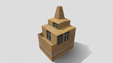 einfach strukturierte Gebäude herunterladen 3d Modell finnf trendigilbert 196b8dc 3d print model - Mito3D