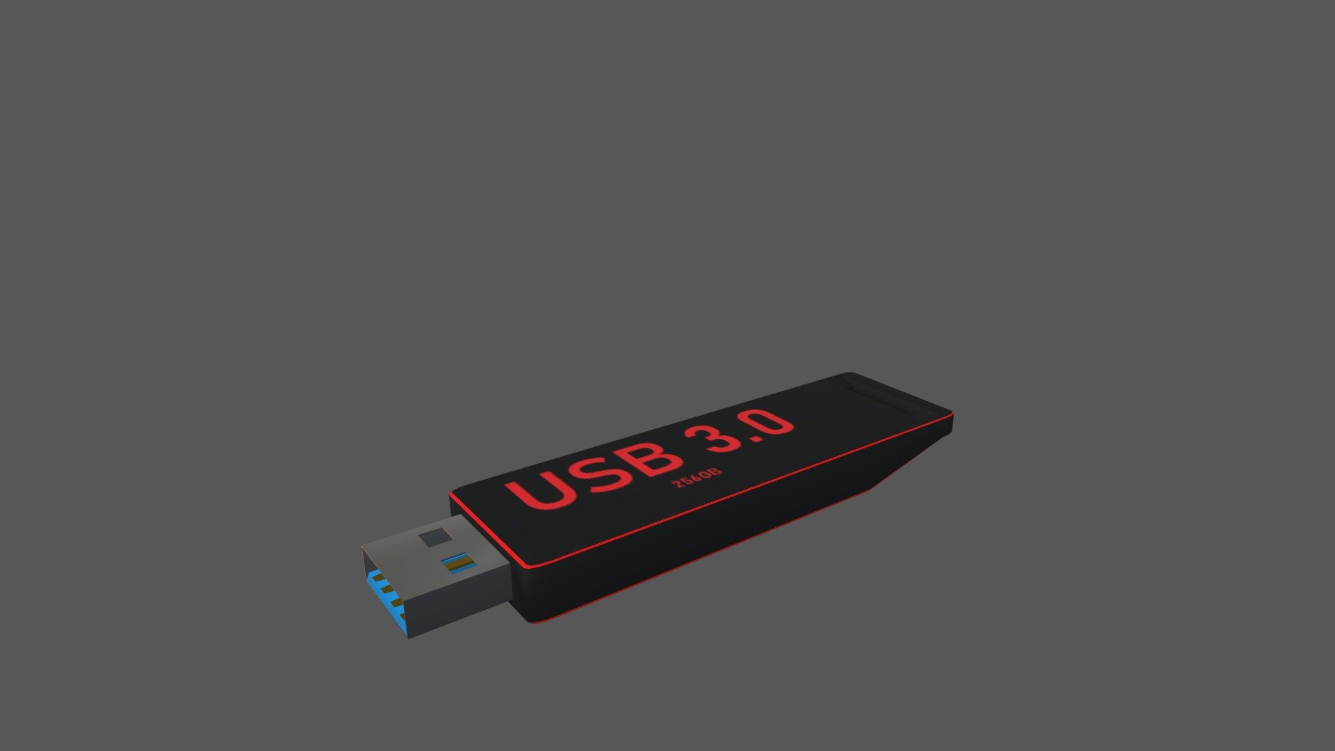 basit USB Çubuk indir Bedava 3d model hyrsh 6a03b21 3D print model - Mito3D