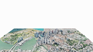 Singapur Stadt Wolkenkratzer Scan Karte Gebäude Kaufen Lizenzgebühren frei 3d Modell asen naveasens gmailcom asensio df7cc79 3d print model - Mito3D