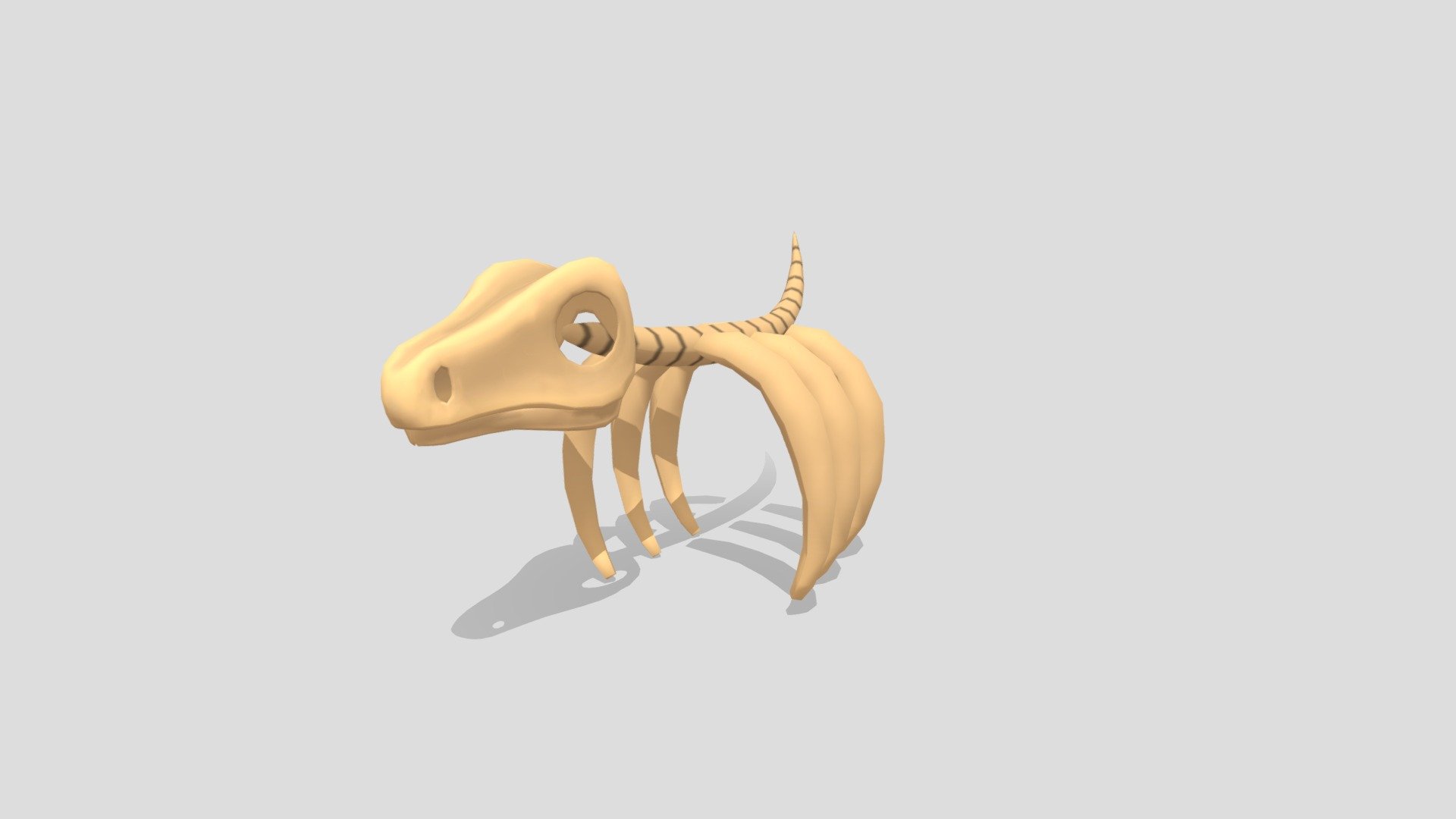 skeelton Scarica gratuito 3d modello j jurassic 8480469 3D print model - Mito3D