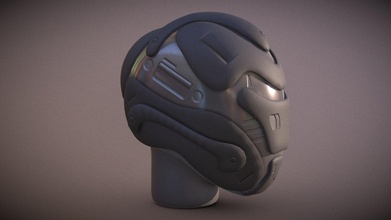 sketch design helmet - download free 3d model lionarts3d f49d4d5 3d print model - Mito3D