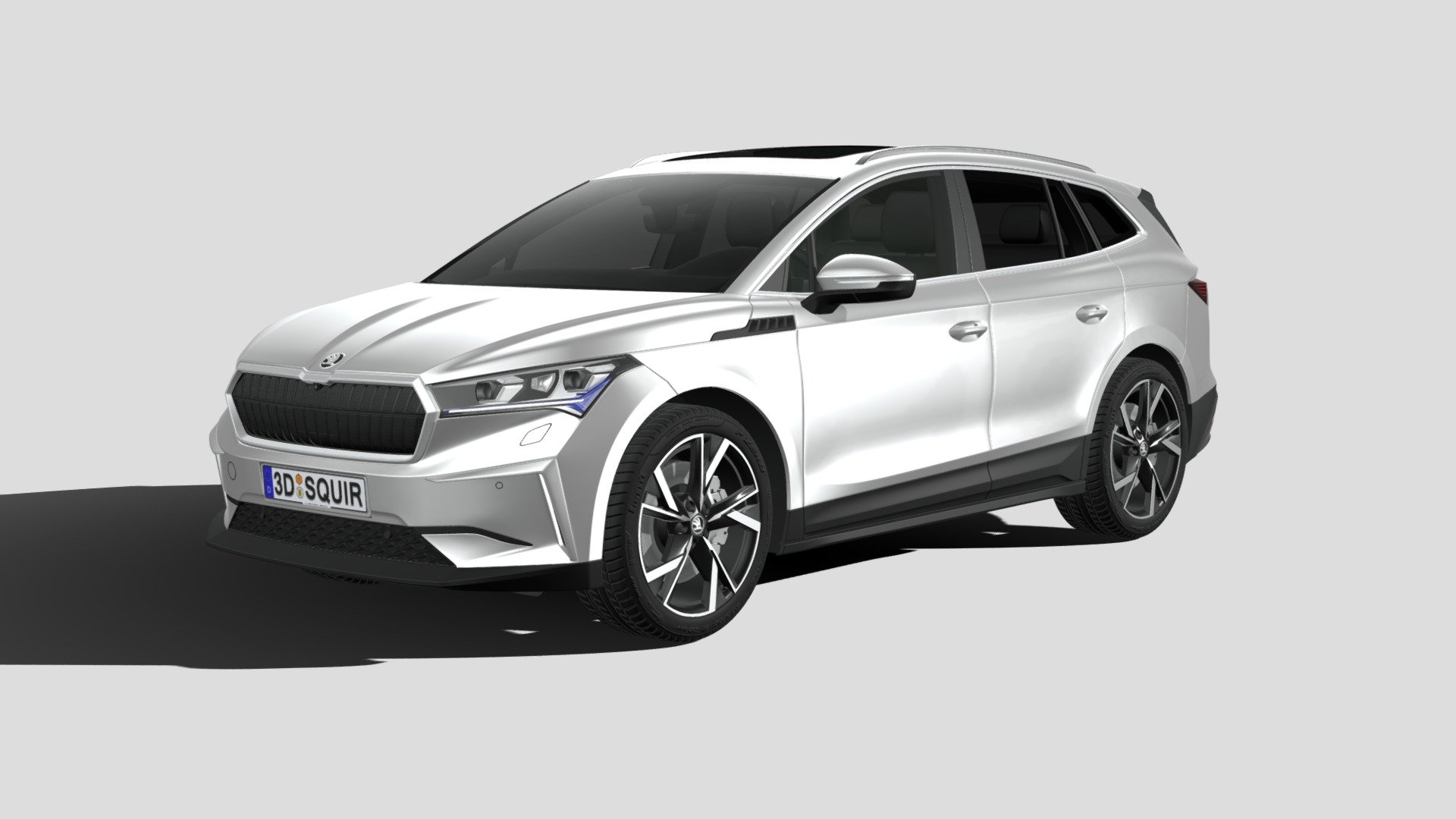 skoda enyaq 2021 - buy royalty free 3d model squir3d 2212b2f 3D print model - Mito3D