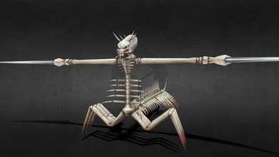 skull reaper sao sword art online - 3d model amircooldonzeye b08bd27 3d print model - Mito3D