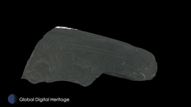 slate blade fragment xfp-110 sanak island ak - download free 3d model global digital heritage globaldigitalheritage 27081e9 polished alaska xfp-110-8 late prehistoric village se corner is there 52 depression 10 which lare nucleus-satellite lineage houses dates 1450-1650 ce also historic cabin attached deposit xfp-111 these artifacts were scanned either faro edge arm minolta vivid 9i processed geomagic polyworks 4-8 photos used texture wrap presented result research conducted under grants nsf 0326584 0508101 1139266 1321411 h maschner pi original digitizing work done ivl id st univ subsequent processing completed fieldwork analysis permission collaboration pauloff harbor tribe corporation 3d print model - Mito3D
