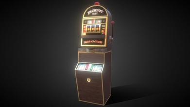 slot machin casino game asset 3 - buy royalty free 3d model rueds 0362a27 3d print model - Mito3D