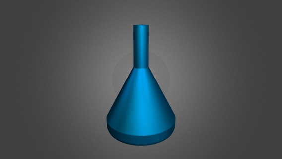 small funnel - buy royalty free 3d model sd satishdesai nozzle printable 3d print model - Mito3D