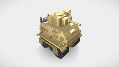 pequeña tanque descargar gratis 3d modelo Vuelve c3posw01 b90a775 3d print model - Mito3D