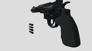 smith & wesson revolver - buy royalty free 3d model xingyun777 584af23 3d print model - Mito3D