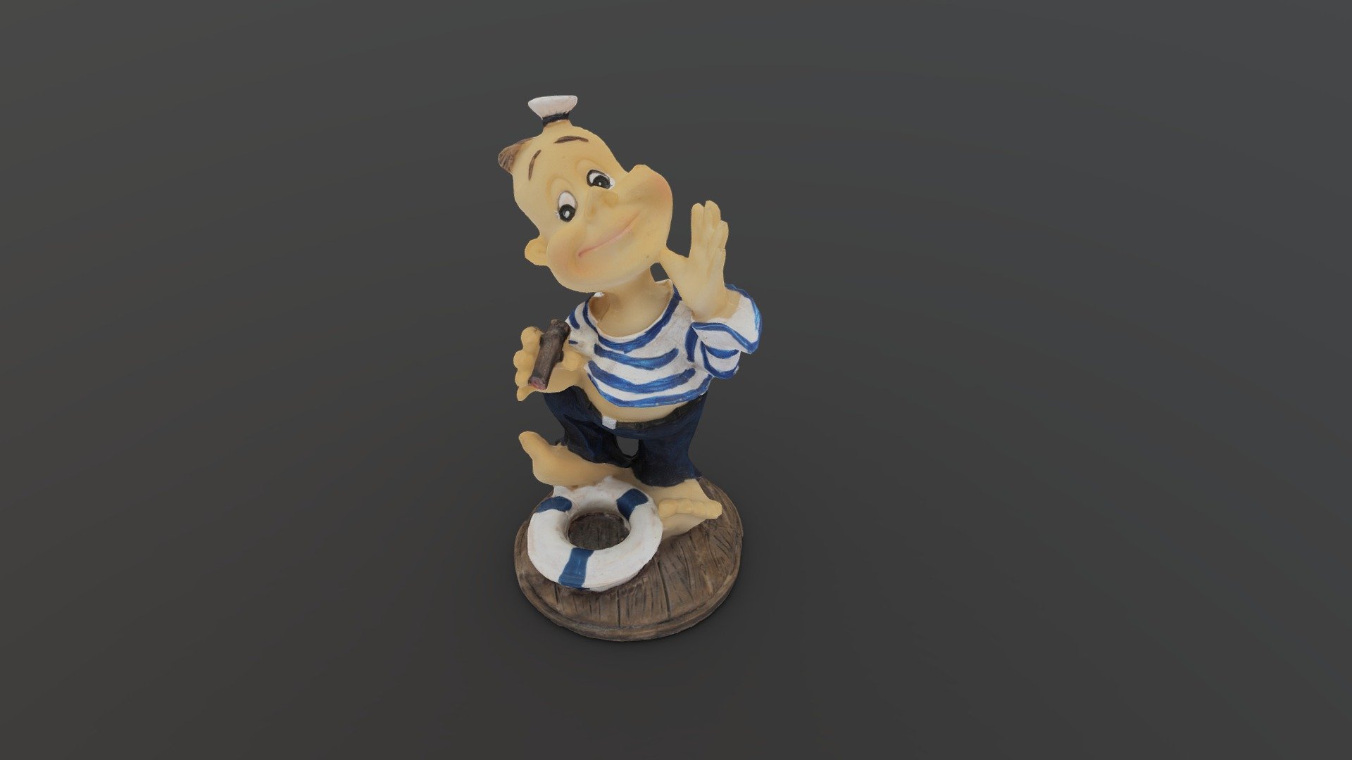 fumar marinero - descargar gratis 3d modelo de nik nikska c1c48bc estatuilla parte mi abuelo s colección figurillas él ha sido la recopilación más 50 años usted puede disfrutar otros modelos https sketchfabcom colecciones marinero-figuritas creado diezmado agisoft metashape tiro canon 2000d descargo responsabilidad no es dueño los derechos autor figurines, francamente, sé que podría incluso trabajar original adquirido propiedad por favor, siga términos licencia use el cualquier producto comercial en todo 3D print model - Mito3D