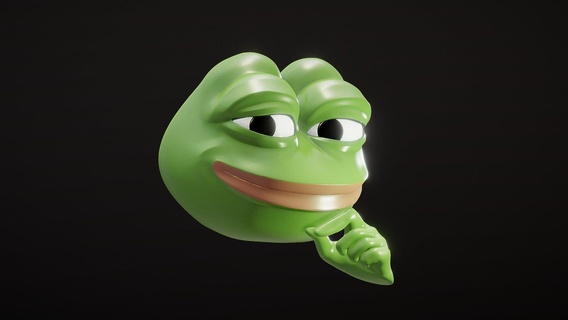 suffisant pepe acheter royalties libre 3d modèle xaeon vert meme grenouille discorde sent mèmes l'Internet kek grenouilles emoji emote 4chan pepethefrog pépes 3d print model - Mito3D