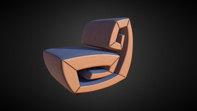 escargot fauteuil acheter royalties libre 3d modèle skodvirr 5ba021f 3d print model - Mito3D
