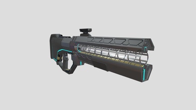 sniper railgun - download free 3d model theo nelson a8b237f 3d print model - Mito3D