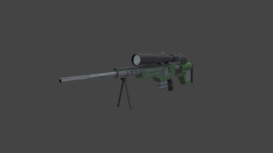 sniper rifle - 3d model collin hart bc3eed2 3d print model - Mito3D