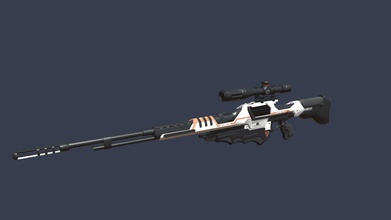 sniper rifle - 3d model jiselgalloza e7b7eb2 3d print model - Mito3D