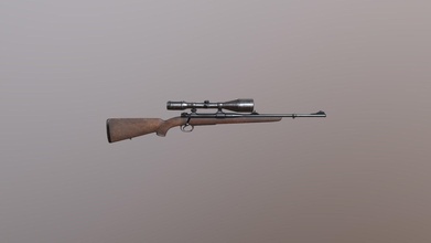 sniper rifle - 3d model joannalelito jlelito 6b8c76a 3d print model - Mito3D