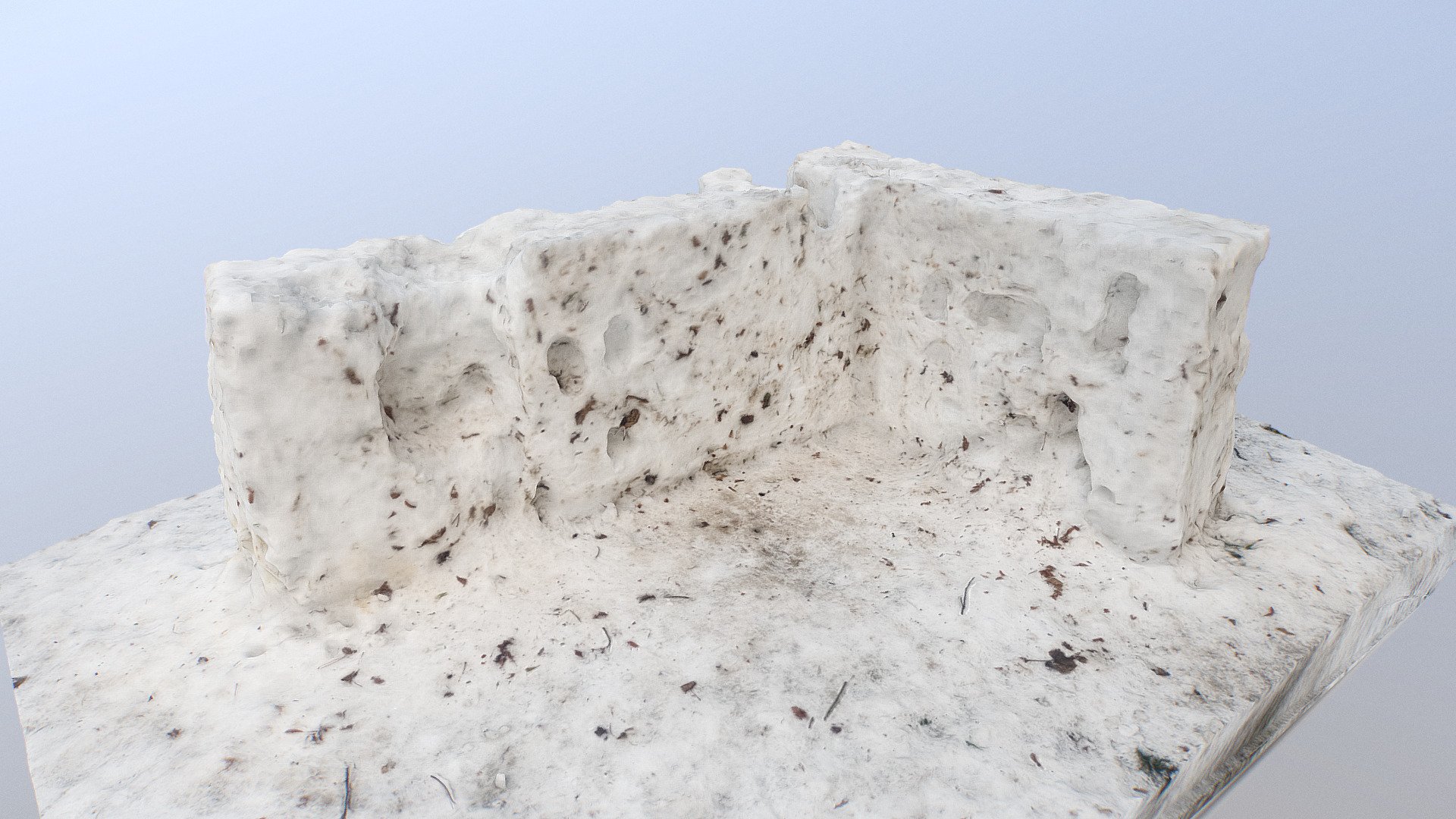 neige mur glace bar acheter royalties libre 3d modèle matousekfoto e755739 3D print model - Mito3D
